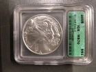 U.S. Mint 2005 American Silver Eagle $1 1 oz .999 Silver Business ICG MS70