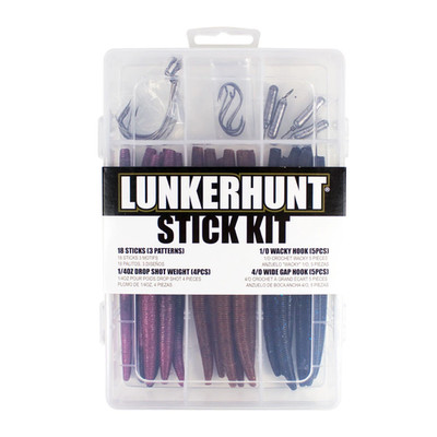 Lunkerhunt Assorted Drop Shot Stickbait Kit