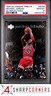 1998 UPPER DECK MICHAEL JORDAN TRIBUTE MJ REFLECTIONS #MJ65 HOF PSA 10