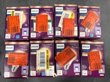 Philips Smart Wi-Fi Bulb Color and Tunable White A19 LED 60W Dimmable, PACK OF 8