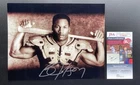 Bo Jackson Signed 8x10 JSA Bat On Shoulder Pads Football Baseball RARE Image