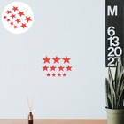  22pcs Mirror Wall Stickers: Star Design Decals For Home Decoration - Acrylic