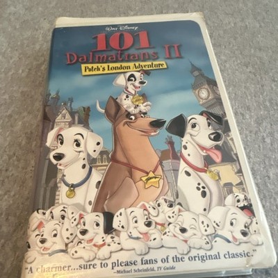 101 Dalmatians II Patch s London Adventure VHS 2002 Walt Disney Clamshell 