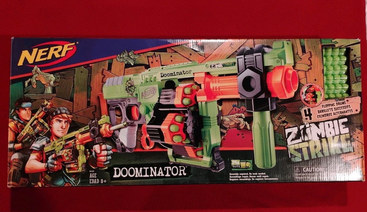 Nerf Zombie Strike Doominator Dominator 24 Dart Gun Blaster