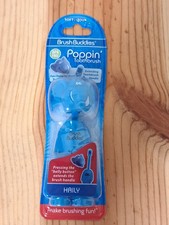 Brush Buddies Haily Poppin Extending Toothbrush Handle Soft BPA Free New