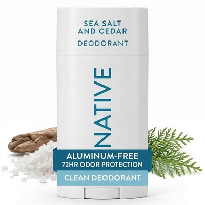 Native Aluminum Free Deodorant Midnight Jasmine & Sage 72HR 2.65 oz