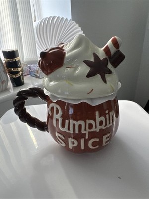 Primark x Autumn Pumpkin Spice Topper Kaffee Tee Tasse Brandneu mit Etikett Pumpkin Spice Last 2