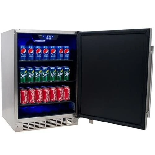 EdgeStar CBR1501OD 24"W 142 Can Built-In Outdoor Beverage Cooler - Stainless - Picture 12 of 12
