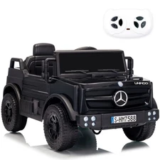 Mercedes-Benz Licensed 12V Kids Ride On Toy Car Power Wheels Truck w/ Remote MP3