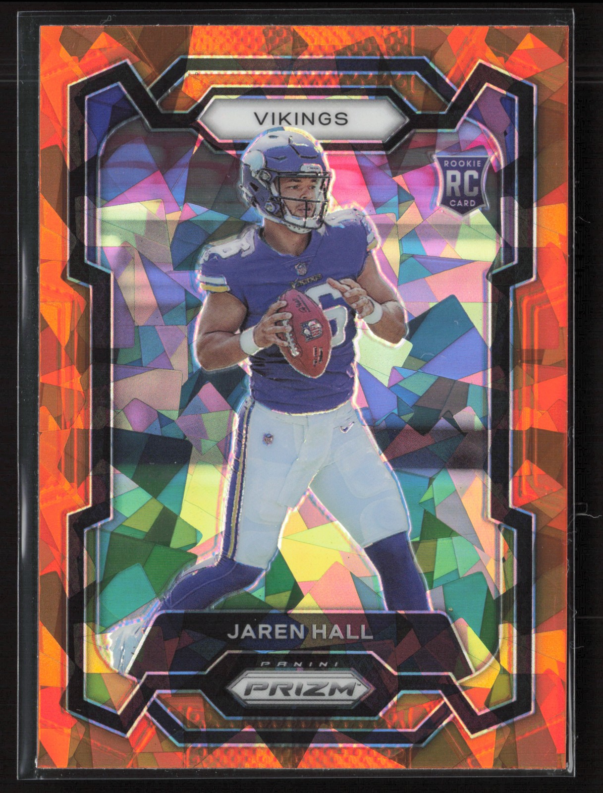 2023 Panini Prizm #367 Jaren Hall Orange Ice