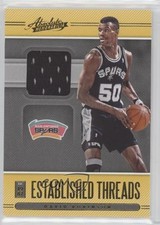 2020-21 Absolute Memorabilia Established Threads Level 1 David Robinson HOF 2u3