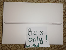 Empty Apple Retail Box for iPad 9th Gen. Wi-Fi Black 256 GB BOX ONLY  No Tablet