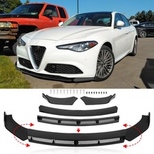 Für Alfa Romeo Giulia Stelvio Glänz Frontspoiler Frontlippe Spoiler Lippe