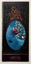 1977/1978 Ski Utah Guide Lodges Resorts Mountain Vintage Travel Brochure Booklet