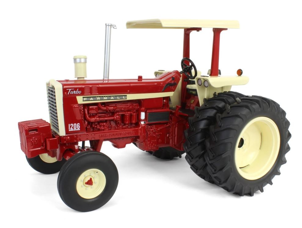 Réplique Farmall 1206 ERTL tracteur agricole miniature de collection avec canopy