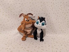 Warner Bros. Studio Pussyfoot  Marc Anthony Bean Bag Plush 1998 VTG Lot of 2