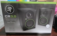 Mackie CR3.5 3.5" Powered Studio Monitors w/ Tone Control Pair 