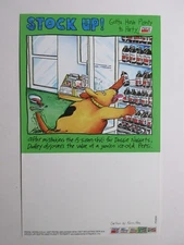 vintage PEPSI window decal sticker 5" x 8" Kevin Pope cartoon Dudley 