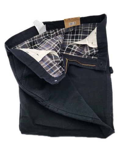 Carhartt Loose Fit Washed Duck Flannel-Lined Utility Work Pant 38X30 - Picture 3 of 7