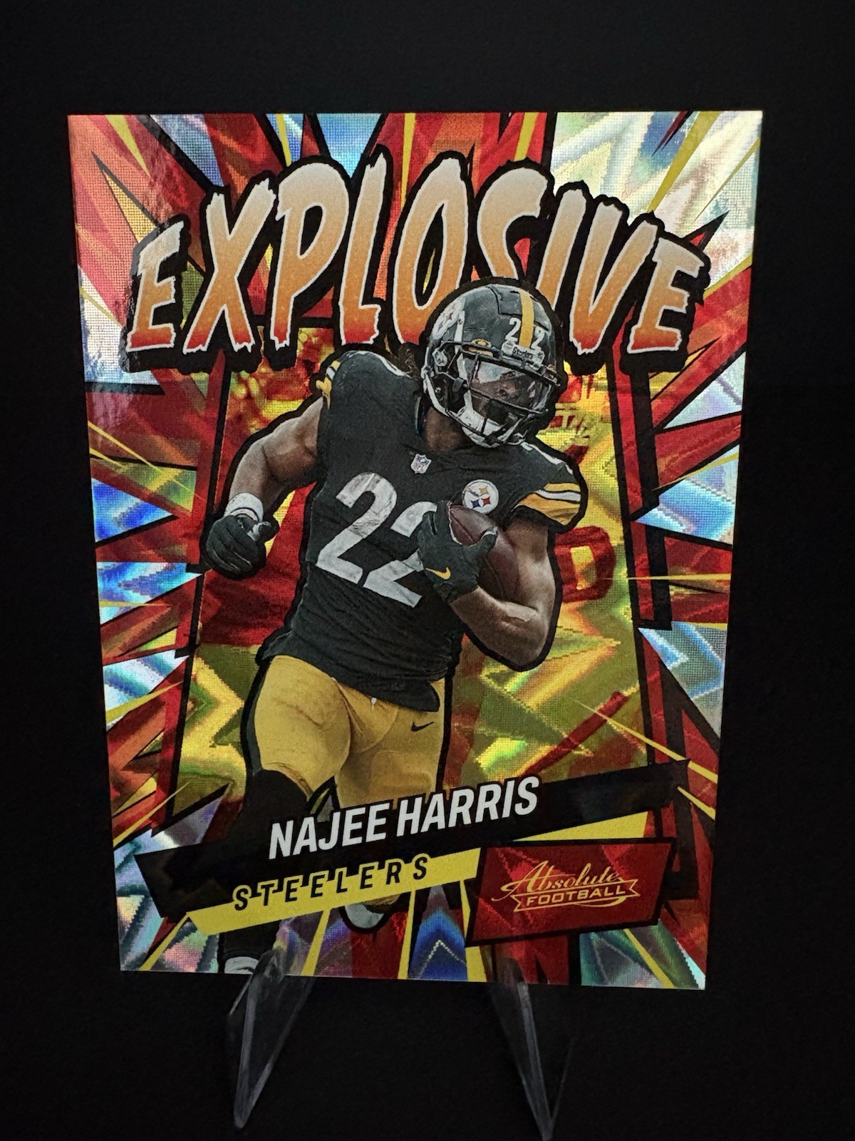Najee Harris - 2022 Panini Absolute Explosive #E17 🔥🔥- Steelers - NFL