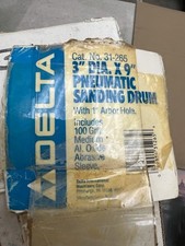Tamburo levigatrice pneumatico Delta 31-265 3” DIA x9”