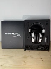 HyperX KHX-H3CLW Gaming Headset Headphones Microphone Sound White