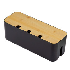 Large Wire Cord Storage Box Organizer Keeper Box Cable Tidy Management Socket