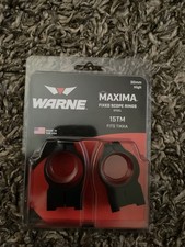 Warne Maxima 15TM Scope Rings