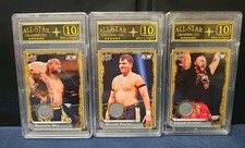 Upper Deck AEW Wrestling Chuck Taylor #65 + Scorpio Sky #26 + Archer # 34 GRADED