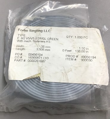 Forbo Siegling Conveyor Belt 900030 E 8/2 V5/V5 STR/GL (b90)
