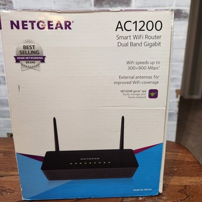 Netgear AC1200 Smart Wifi Router Dual Band Gigabit (Open Box)
