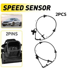 Fit Honda Civic 2016-2021 ABS Wheel Speed Sensors Front Left Right 2Pcs Durable