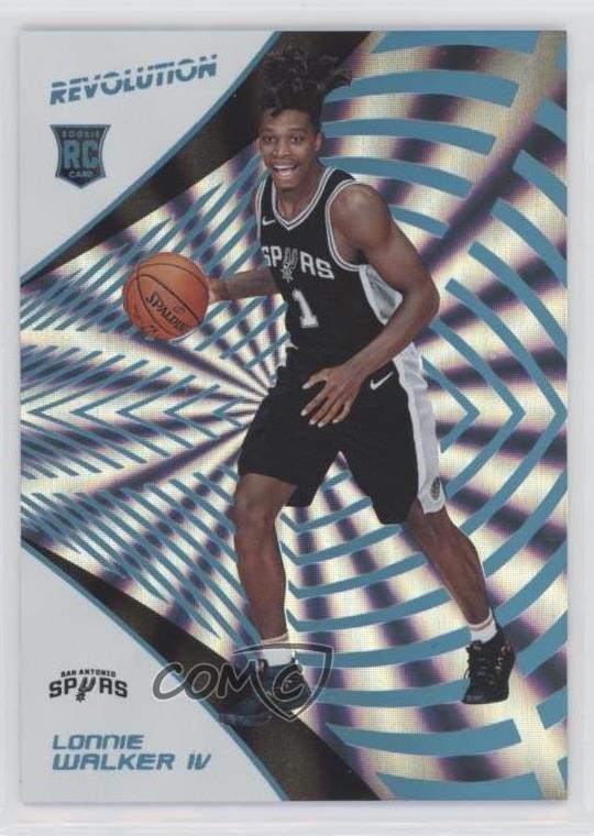 2018-19 Panini Revolution Sunburst 58/75 Lonnie Walker IV #125 Rookie RC 1kk