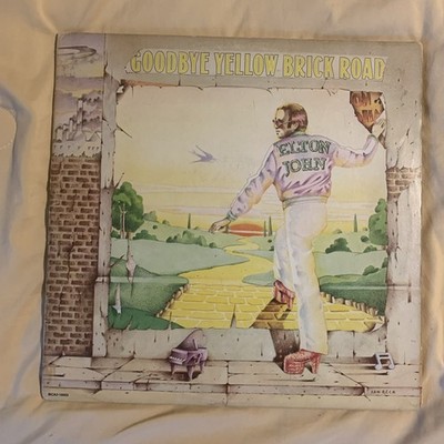 ELTON JOHN Goodbye Yellow Brick Road LP  Vinyl Record Album Set 1973 Press