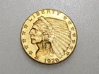 1926 $2.50 INDIAN HEAD QUARTER EAGLE GOLD COIN GEM BU