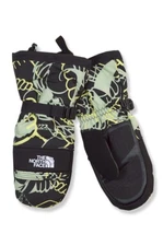 The North Face Womens Green Printed Down Montana Ski Mitt Mittens  Small S 19832