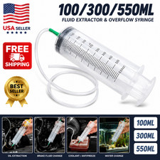 100ml/300ml Large Capacity Syringe Reusable Pump Measuring With 1m Tube Feeding