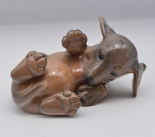 Royal Copenhagen Bassotto Cucciolo Elegante Grazioso Lusso Danimarca Giappone