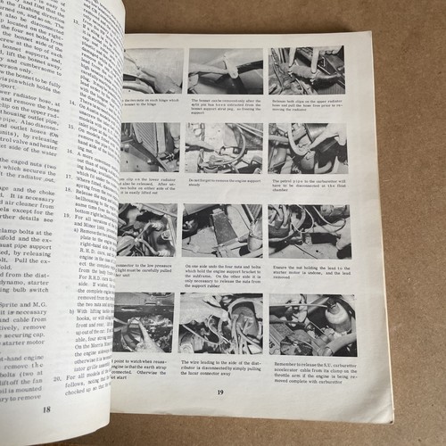 Morris Minor 1000 948cc & 1098cc Models Owner Manual By J.H.Haynes - Picture 2 of 5