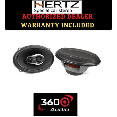 Hertz MPX690.3 Mille PRO Coaxial Speakers 6X9'' 3 Way Coaxial Speakers