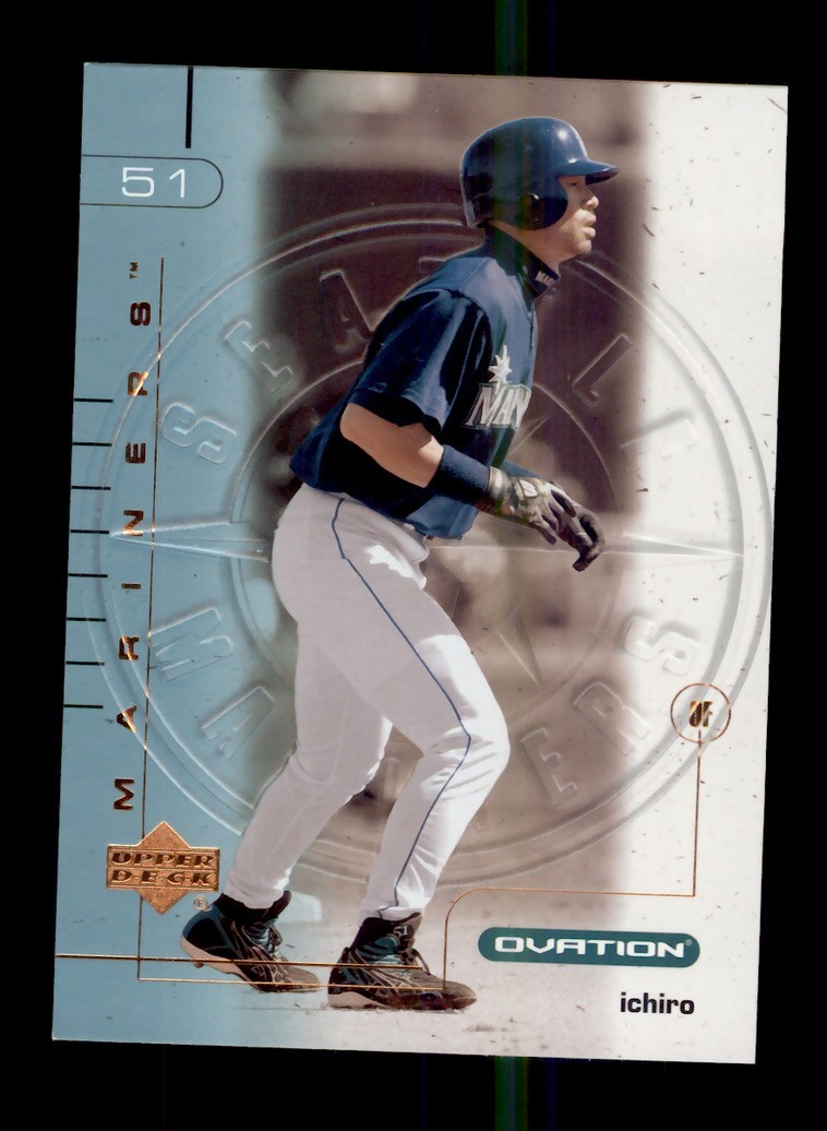 2002 UPPER DECK OVATION #9 ICHIRO SEATTLE MARINERS