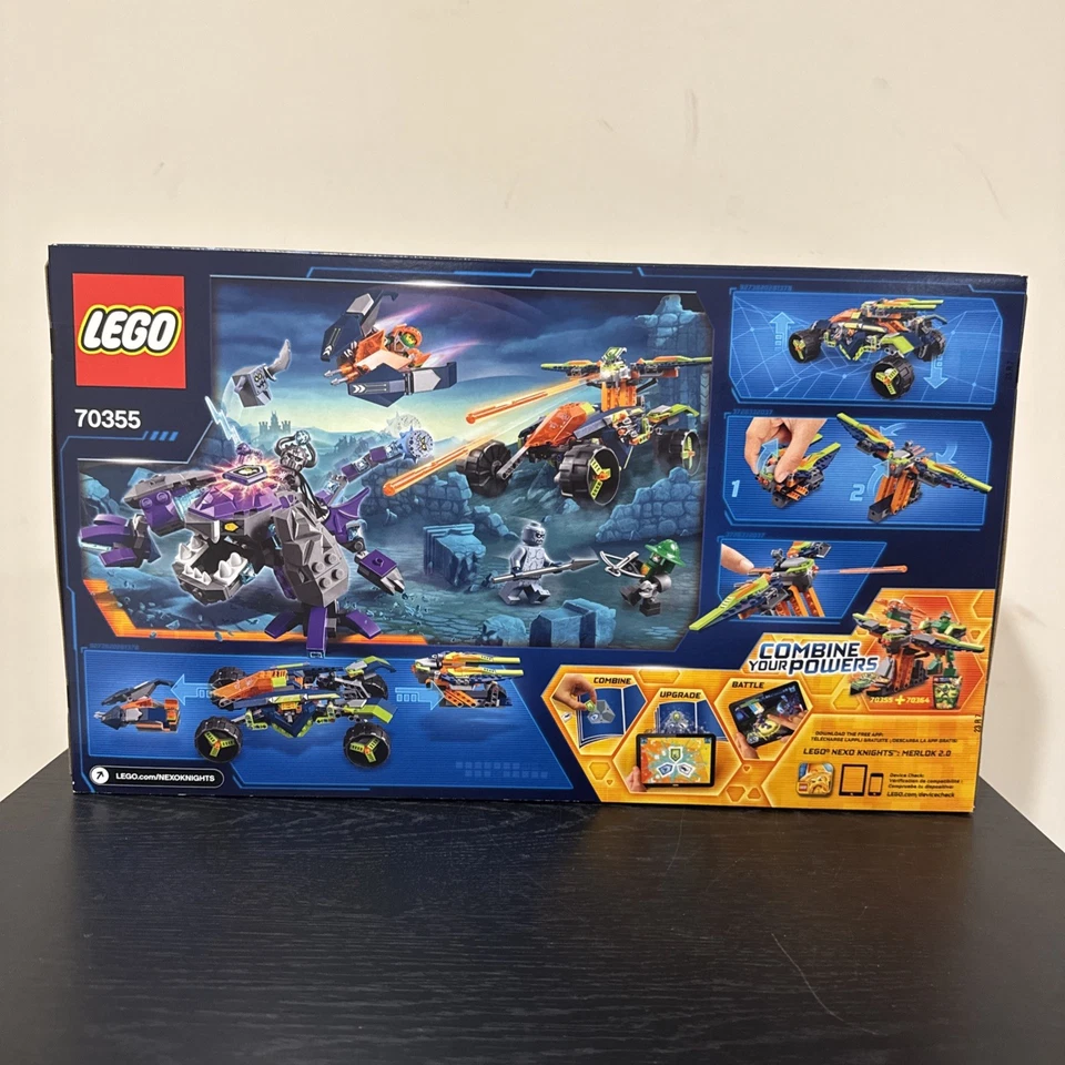 Lego Nexo Knights: Aaron's Rock Climber (70355) - New Sealed Lord Krakenskull - Image 2 of 4