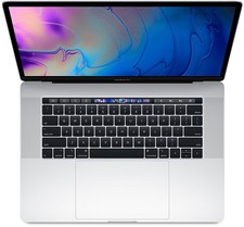 MacBook Pro 15 Touch Bar Silver 2018 2.2 GHz i7 16GB 512GB Radeon Pro 555X 4GB