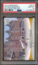 2011 Upper Deck Bruins Day With The Cup #DC13 Patrice Bergeron PSA 10 GEM p04213