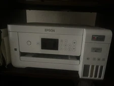 Epson EcoTank ET-2850 Color Inkjet All-In-One Printer - White