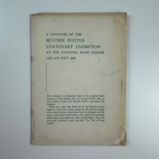 A souvenir of the Beatrix Potter Centenary Exhibition National Book League 1966