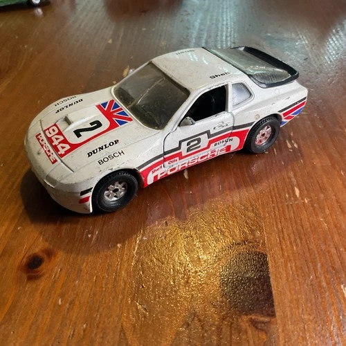 Vintage Corgi Porsche 944 Diecast Car Dunlop Shell Bosch No 2 Pirelli 44 D5