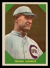 1960 Fleer Baseball Greats #50 Frank Chance