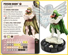 Marvel Heroclix POISON DOOM - 041 - SUPER RARE Venom Set