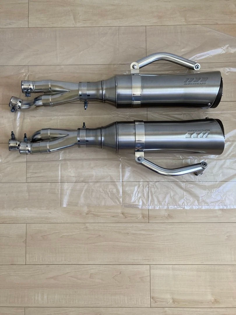 12in. Length Supertrapp Motorcycle Silencers, Mufflers and Baffles